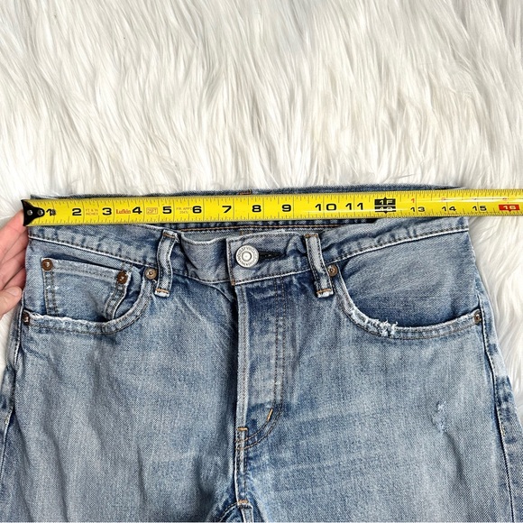 Moussy Mid Rise Distressed Jeans Size 26 - Picture 4 of 8